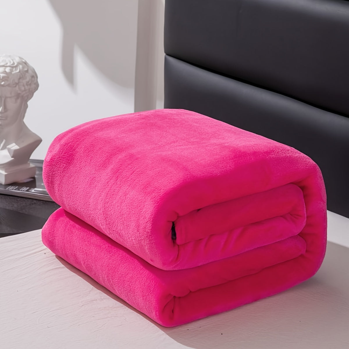 BowLift | Soft and warm gray flannel blanket for all seasons
