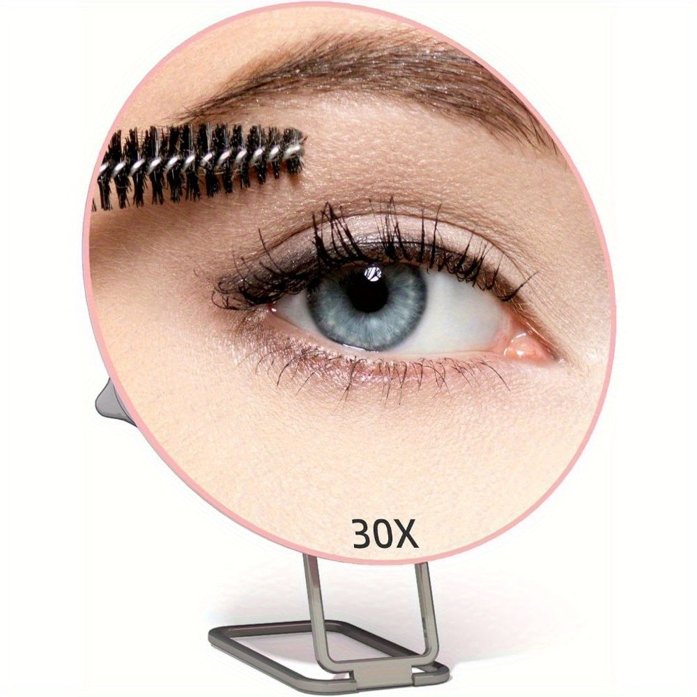 Naya Vault| Magnifying Makeup Mirror - 20X/10X Magnification, Suction Cup, Portable