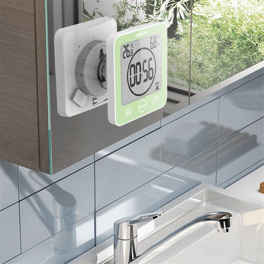 Naya Vault  | Waterproof Shower Clock - Always on time, even in the bathroom!