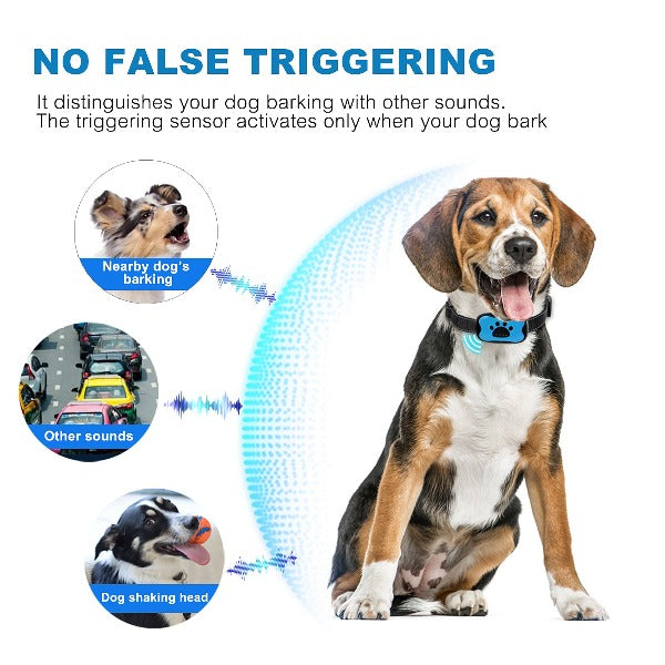 Naya Vault| Painless Anti-Bark Collar – Vibrations & Ultrasound for Dogs