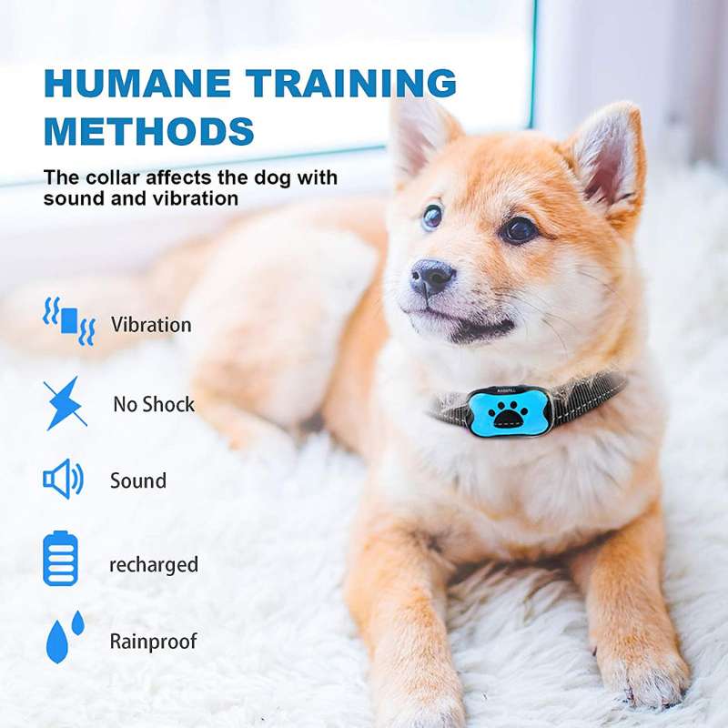 Naya Vault| Painless Anti-Bark Collar – Vibrations & Ultrasound for Dogs