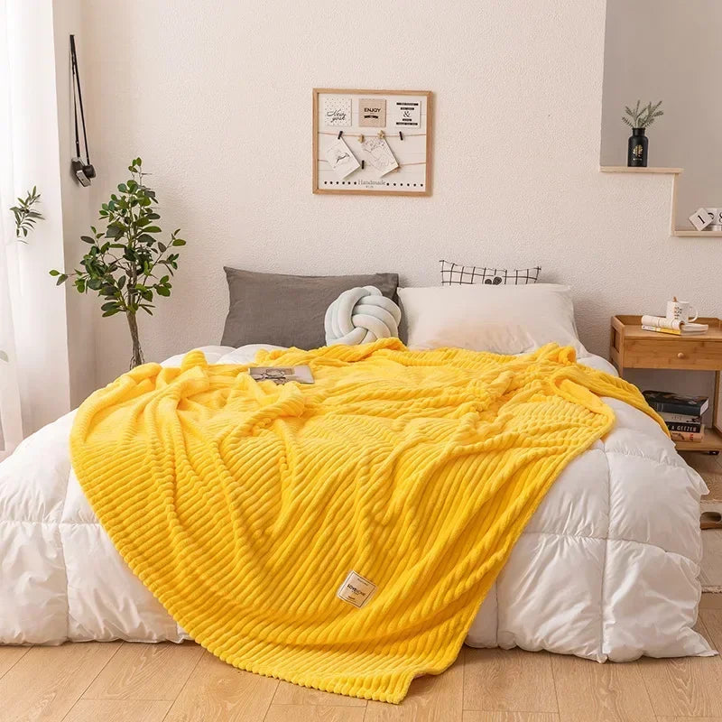 BowLift | Thick Flannel Autumn Blanket - WarmHaven