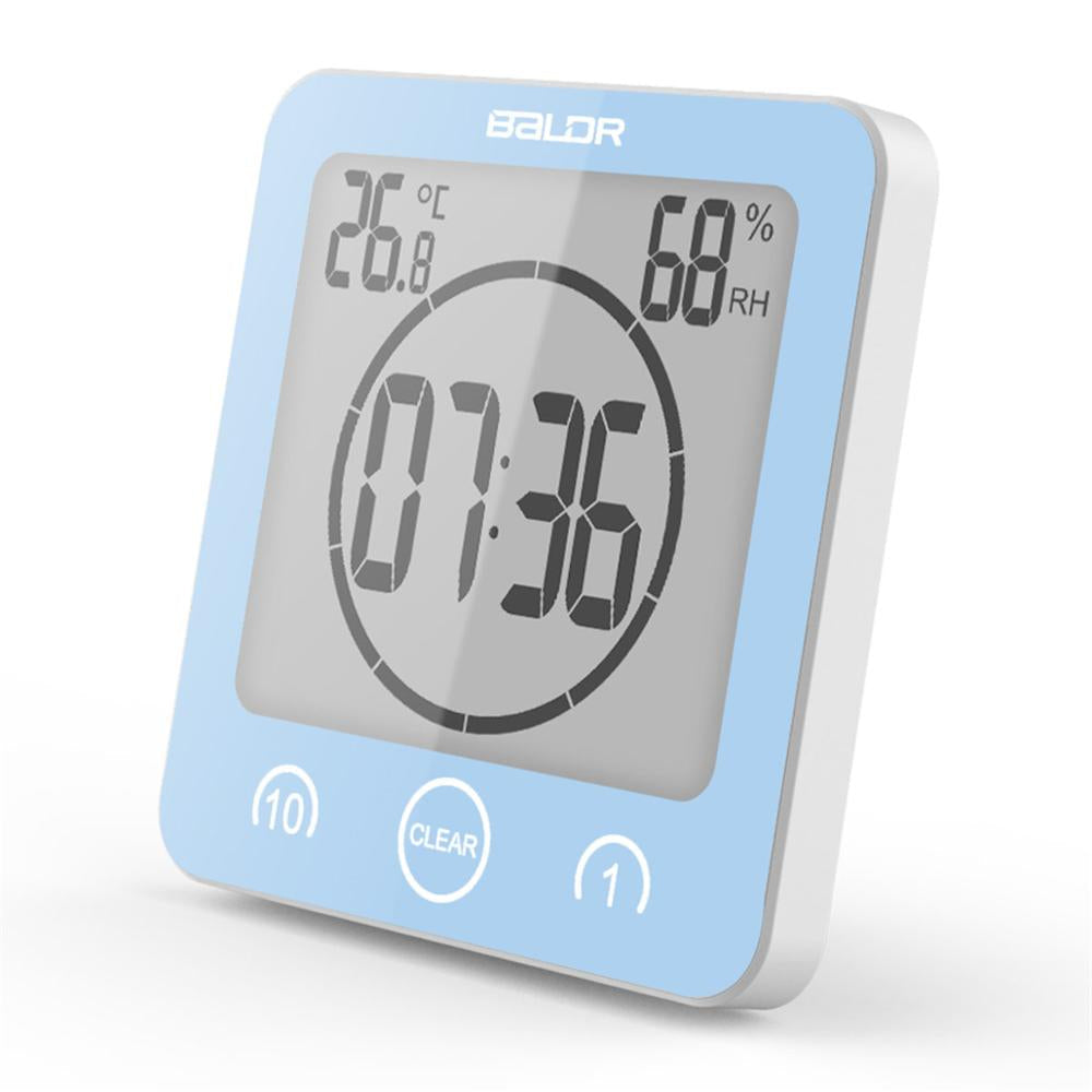 Naya Vault  | Waterproof Shower Clock - Always on time, even in the bathroom!