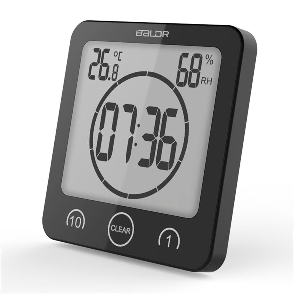 Naya Vault  | Waterproof Shower Clock - Always on time, even in the bathroom!