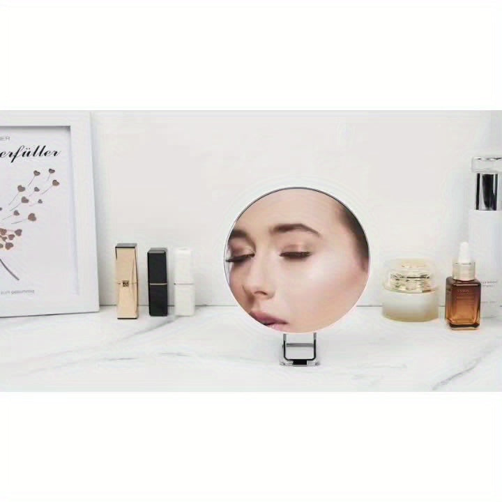 Naya Vault| Magnifying Makeup Mirror - 20X/10X Magnification, Suction Cup, Portable
