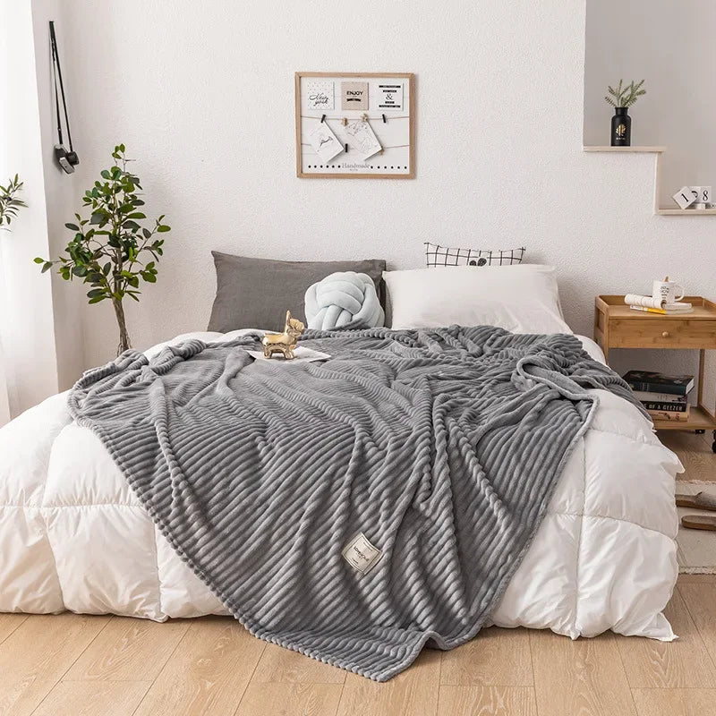 BowLift | Thick Flannel Autumn Blanket - WarmHaven