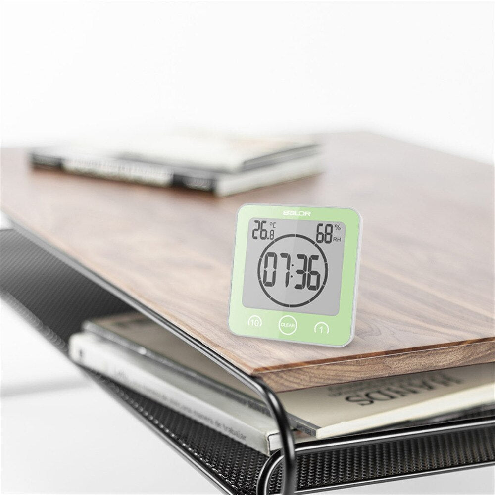 Naya Vault  | Waterproof Shower Clock - Always on time, even in the bathroom!