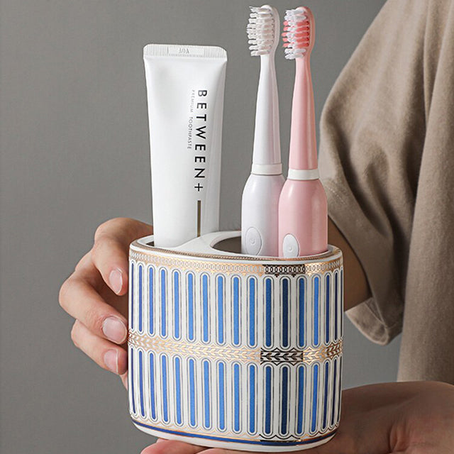 Naya Vault | Luxurious Art Deco Bathroom Accessory Holder