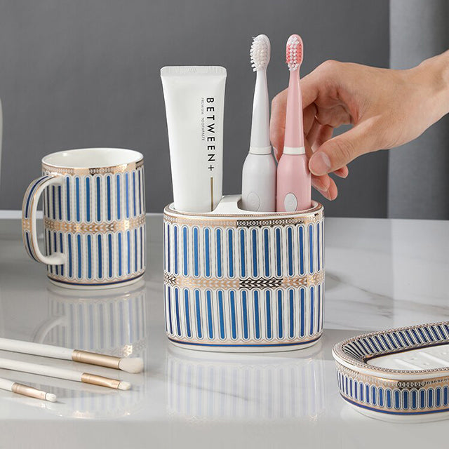 Naya Vault | Luxurious Art Deco Bathroom Accessory Holder