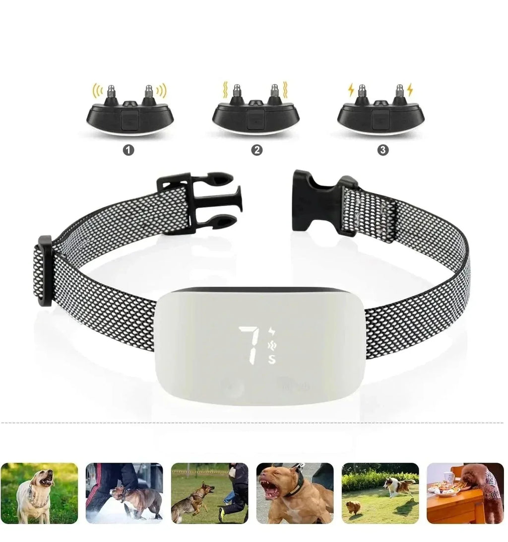 Naya Vault | Automatic No-Bark Dog Collar – Rechargeable Waterproof Anti-Barking Training Collar for All Breeds