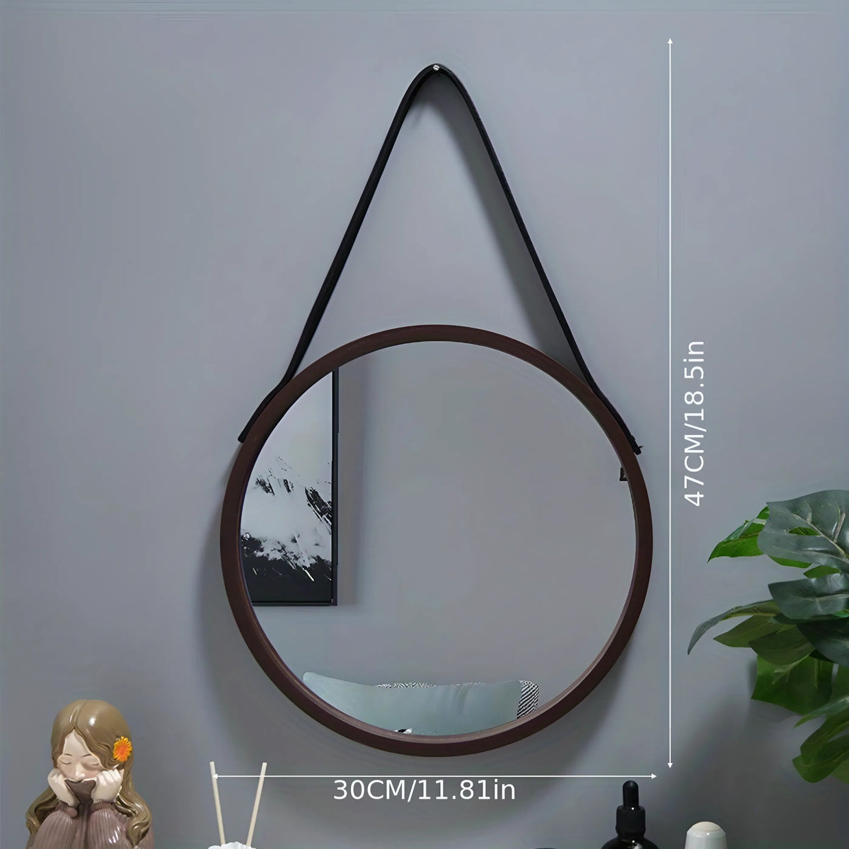 Naya Vault| Premium Drill-free Makeup Mirror