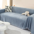 BowLift | Chenille Blanket Herringbone Tassel Couch Cover