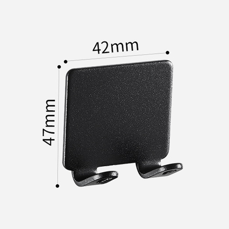 Naya Vault | Punch-free Razor Holder Storage Hook (1/2/3 Pieces) - Wall Mounted Men's Razor Shelf for the Bathroom