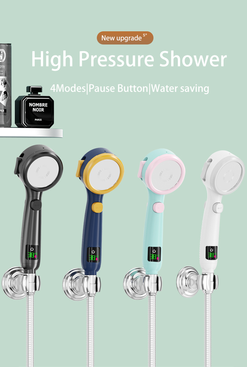 Naya Vault | Shower head with temperature display on sale