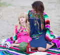 BowLift | Boho Vibrant Mexican Serape Blanket