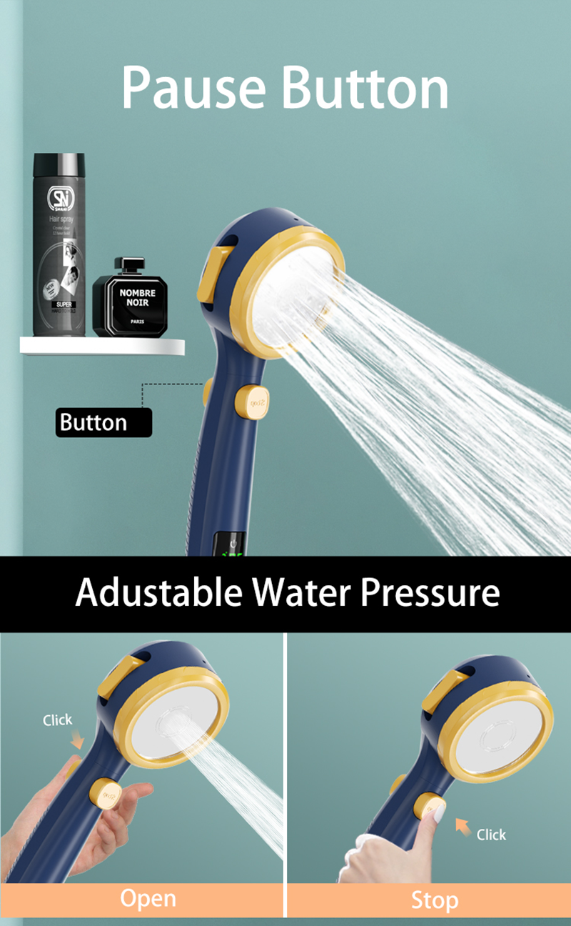 Naya Vault | Shower head with temperature display on sale