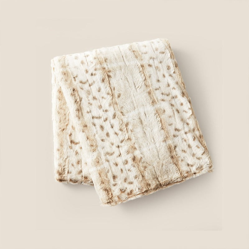 Naya Vault| SOFT LEO PATTERN BLANKET