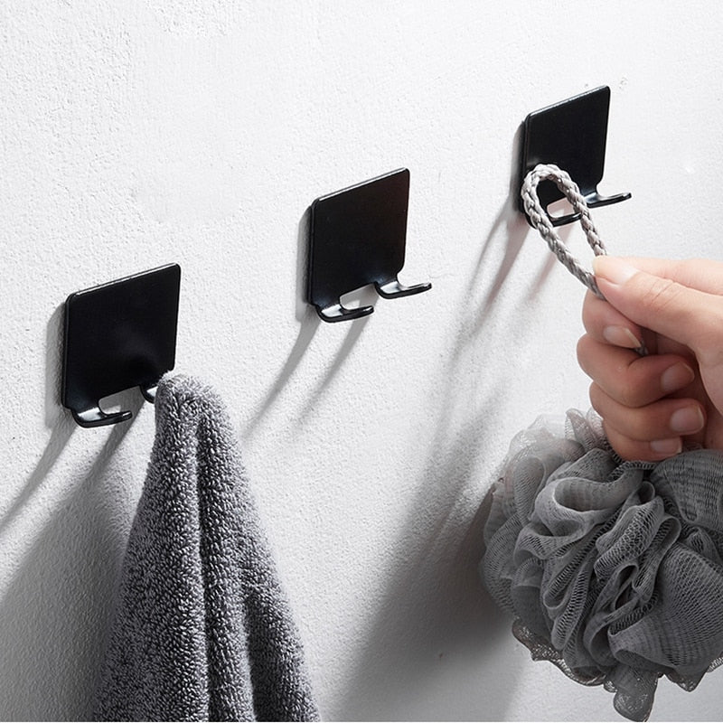 Naya Vault | Punch-free Razor Holder Storage Hook (1/2/3 Pieces) - Wall Mounted Men's Razor Shelf for the Bathroom