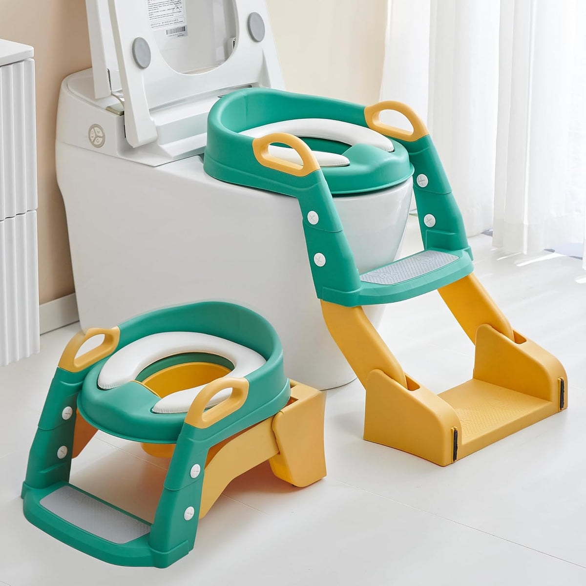 Naya Vault| 2 in 1 Toilet Potty Trainer Seat with Ladder