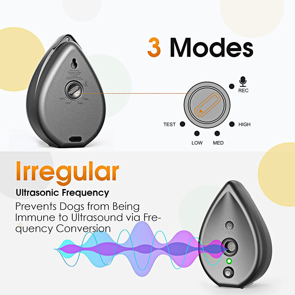 Naya Vault | SilentHome Ultrasonic Bark Stopper – Wireless Anti-Barking Device for Indoor Use