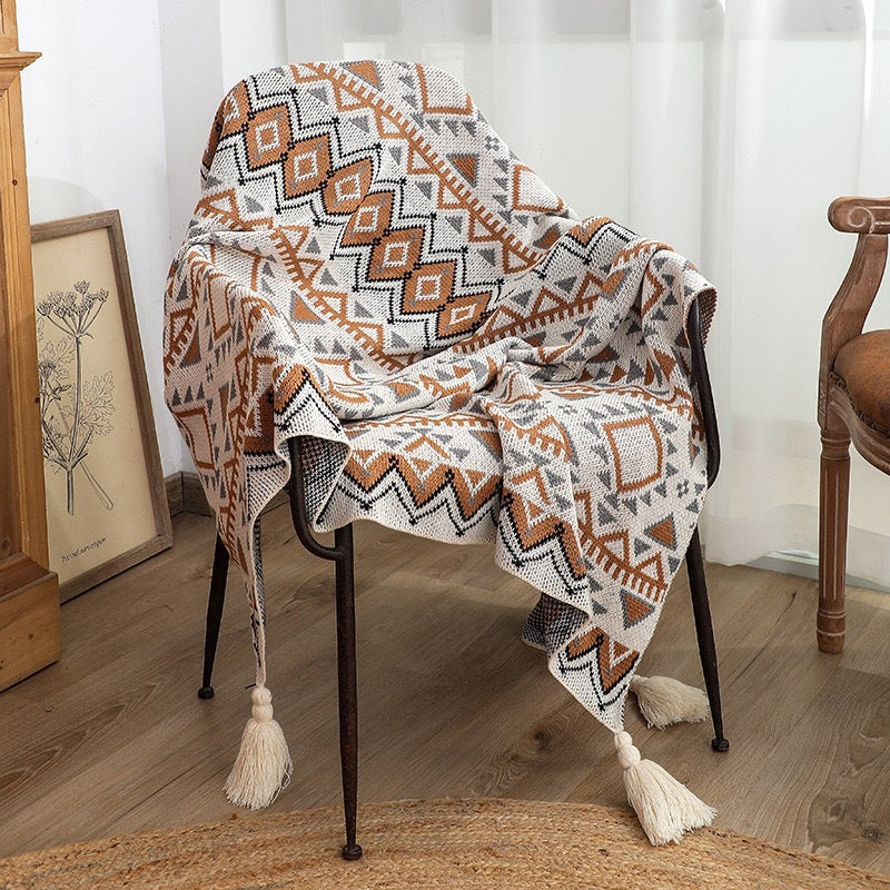 BowLift | Boho Navajo Sunlight Bedspread