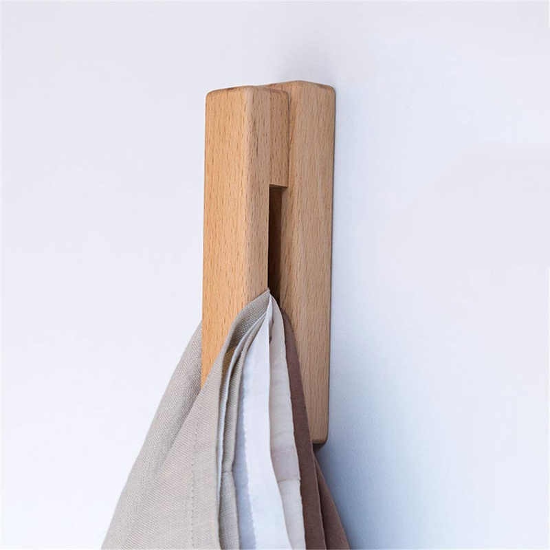 Naya Vault | Nordic Wooden Towel Holder for the Bathroom