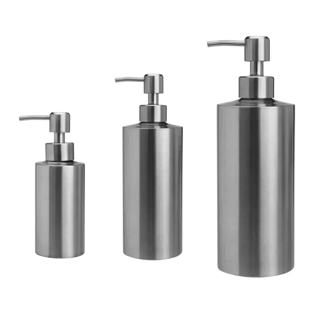 Naya Vault| Elegant Stainless Steel Hand Pump Soap Dispenser 250ml/350ml/550ml