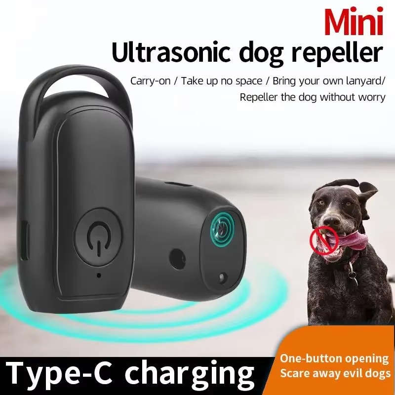 Naya Vault | Ultrasonic Mini Dog Repeller and Anti-Barking Training Device with LED Light