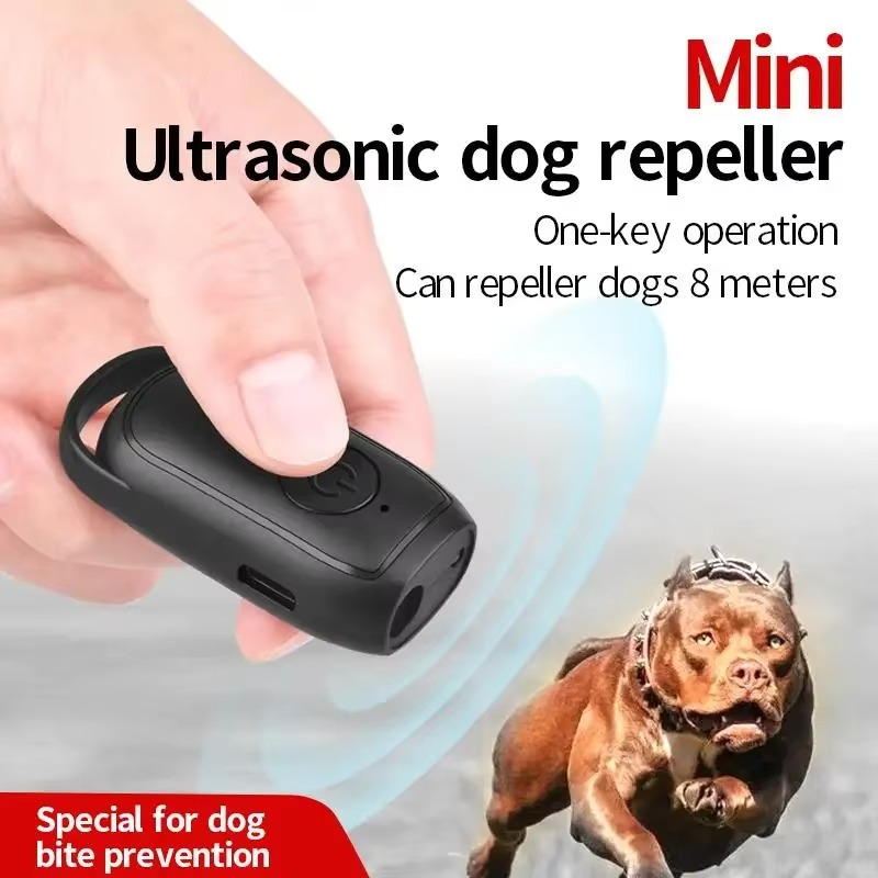 Naya Vault | Ultrasonic Mini Dog Repeller and Anti-Barking Training Device with LED Light