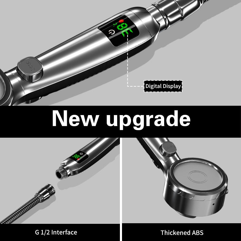 Naya Vault | Shower head with temperature display on sale