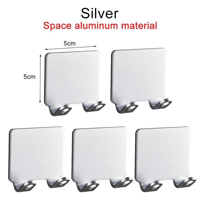 Naya Vault | Punch-free Razor Holder Storage Hook (1/2/3 Pieces) - Wall Mounted Men's Razor Shelf for the Bathroom