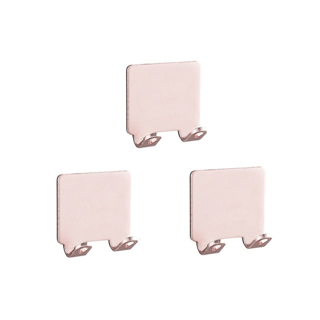 Naya Vault | Punch-free Razor Holder Storage Hook (1/2/3 Pieces) - Wall Mounted Men's Razor Shelf for the Bathroom