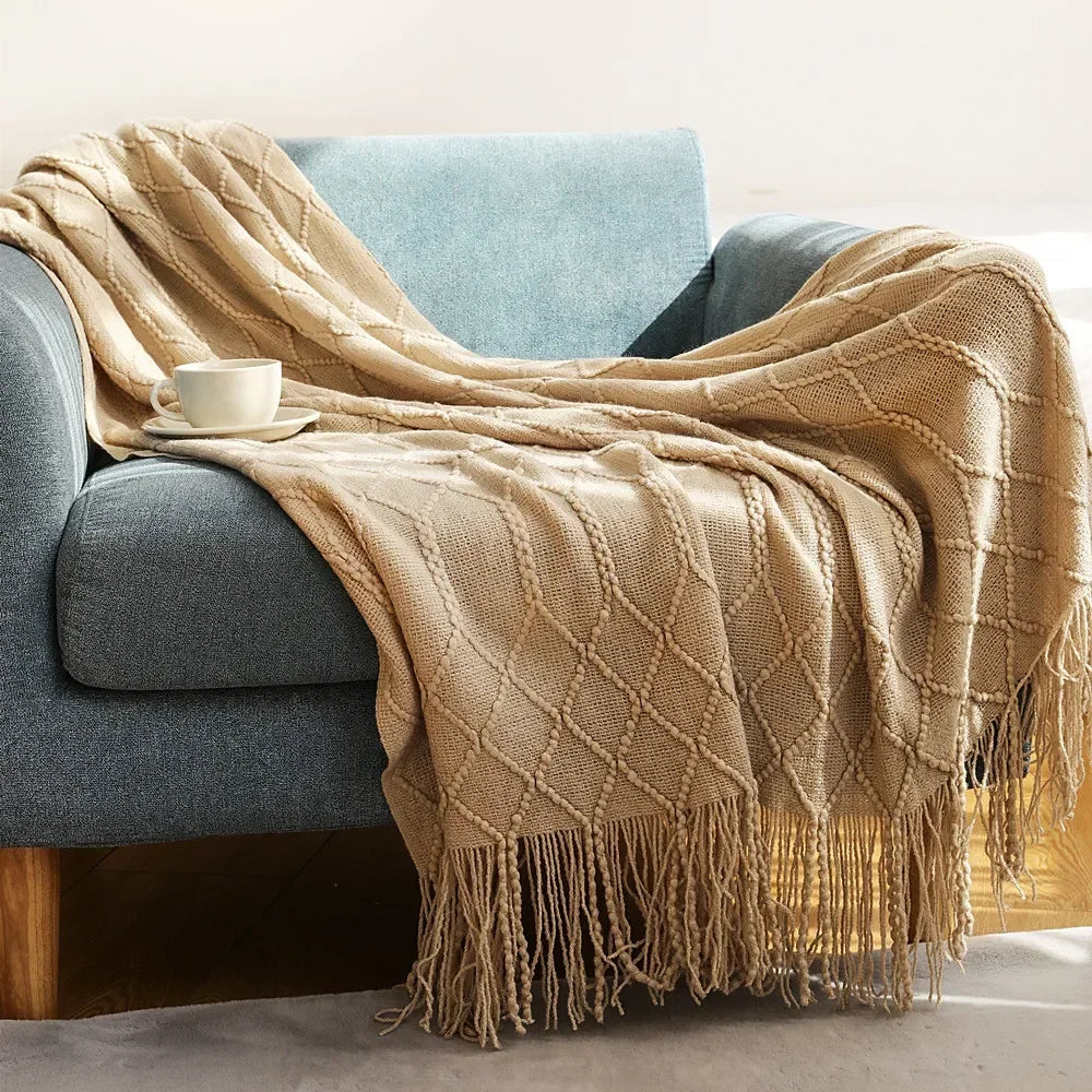 BowLift | Nordic Style Dick Knitted Blanket
