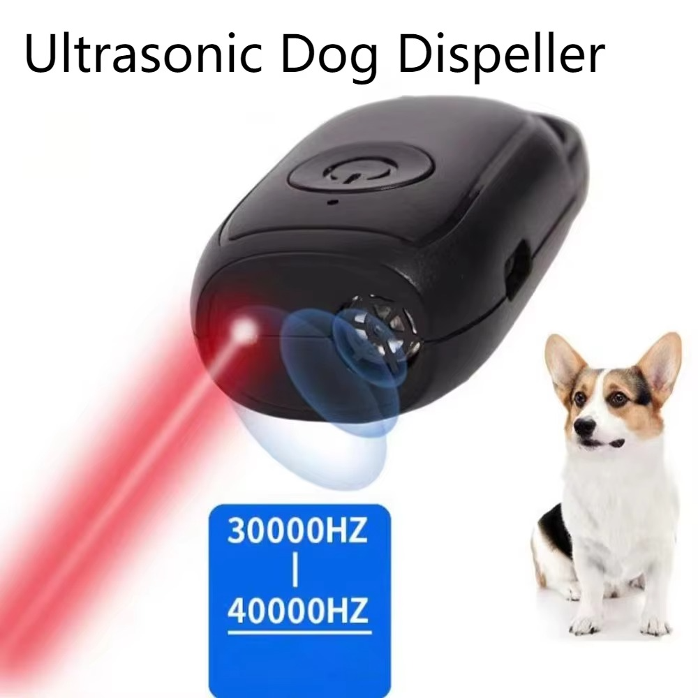 Naya Vault | Ultrasonic Mini Dog Repeller and Anti-Barking Training Device with LED Light