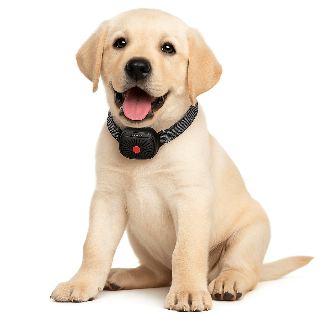 Naya Vault | BarkLess Nano – Gentle Anti-Bark Collar for Puppies & Small Dogs