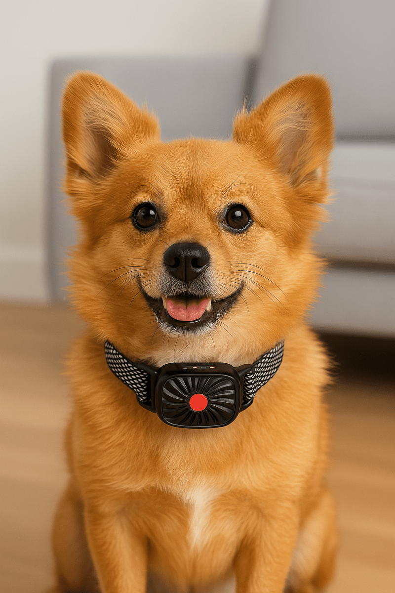 Naya Vault | BarkLess Nano – Gentle Anti-Bark Collar for Puppies & Small Dogs