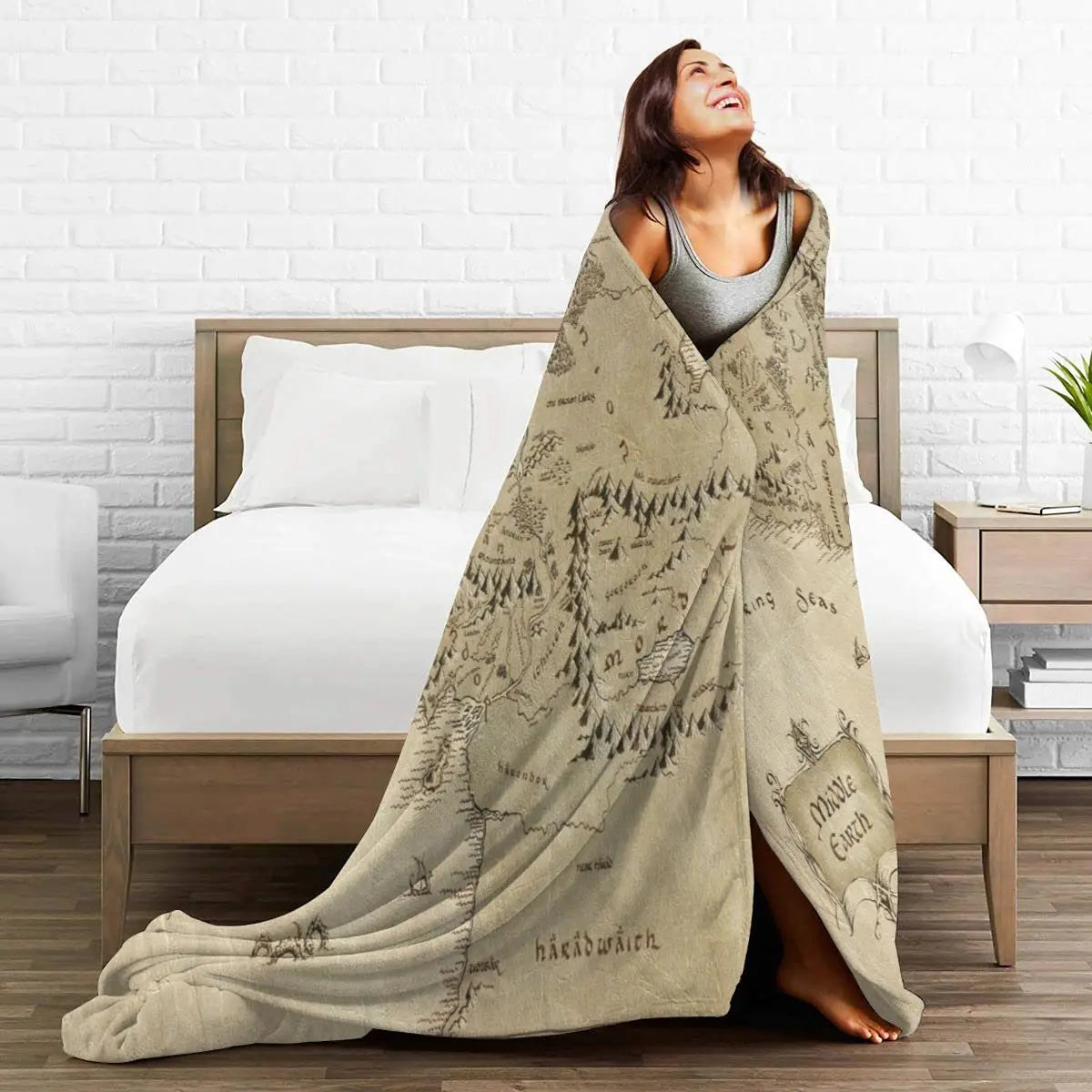 Naya Vault| GeoSnug | Comfortable Map Blanket