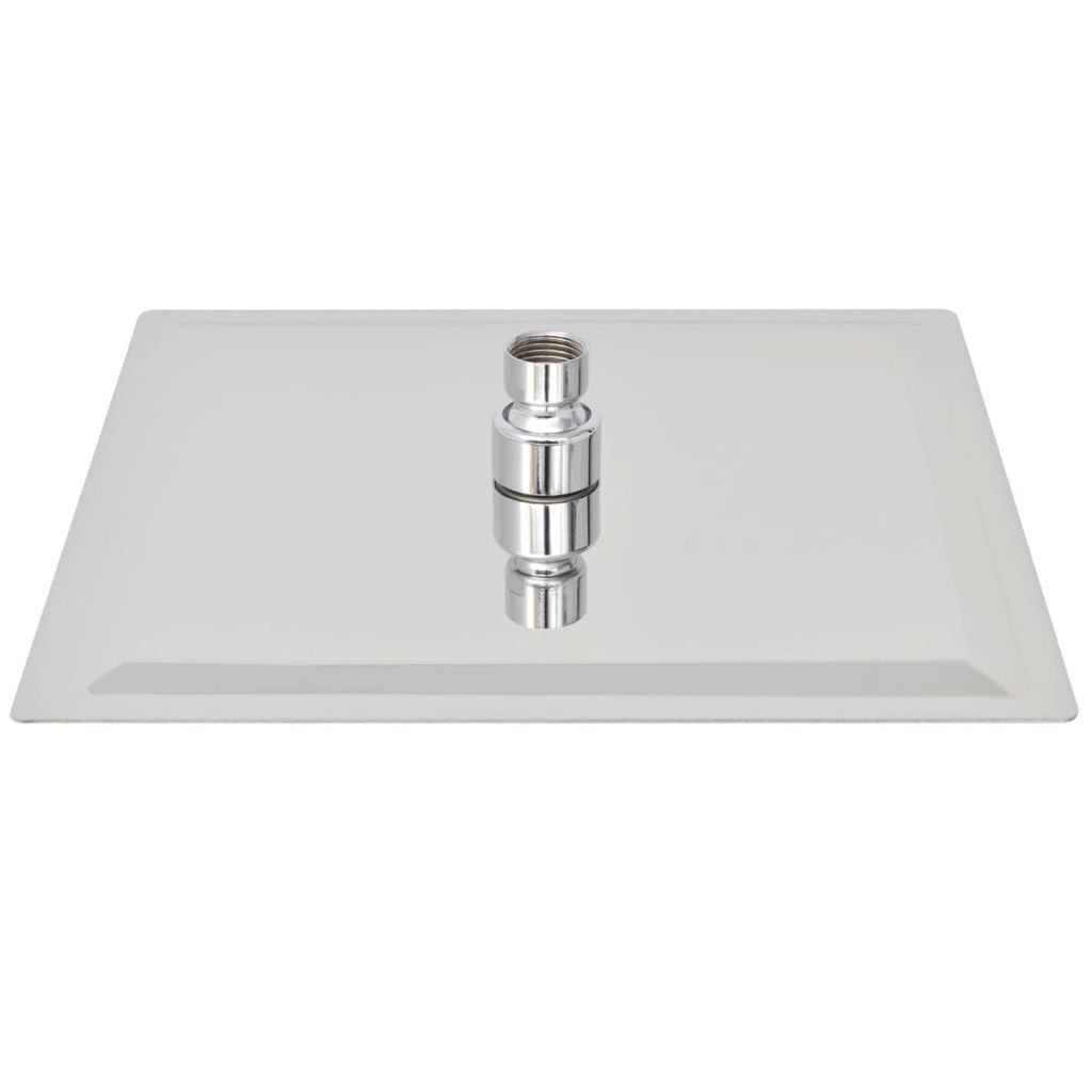 Naya Vault | Stainless Steel Square Rain Shower Head - 25x25 cm