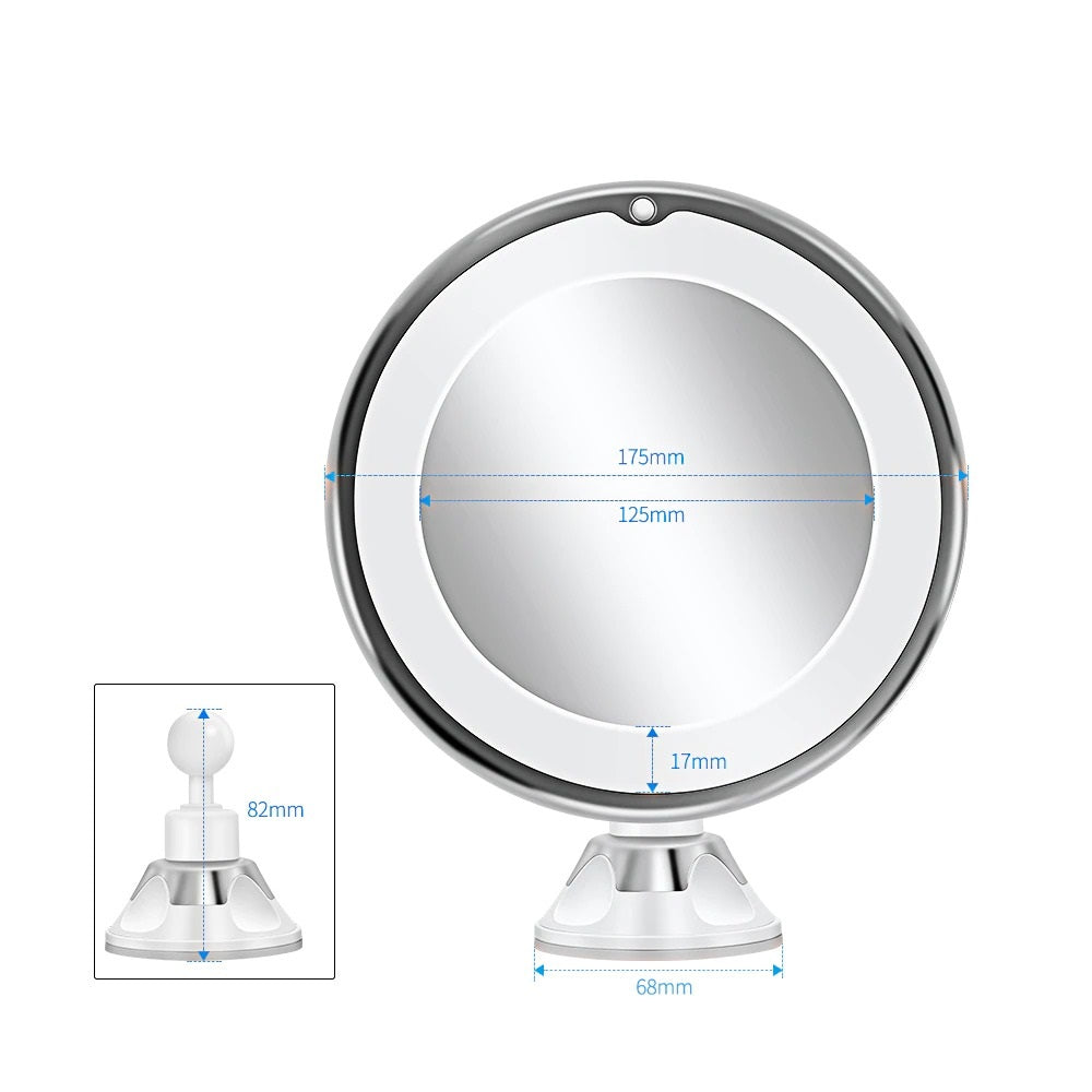 Naya Vault| Cosmetic mirror with lighting – LED makeup mirror with magnification function