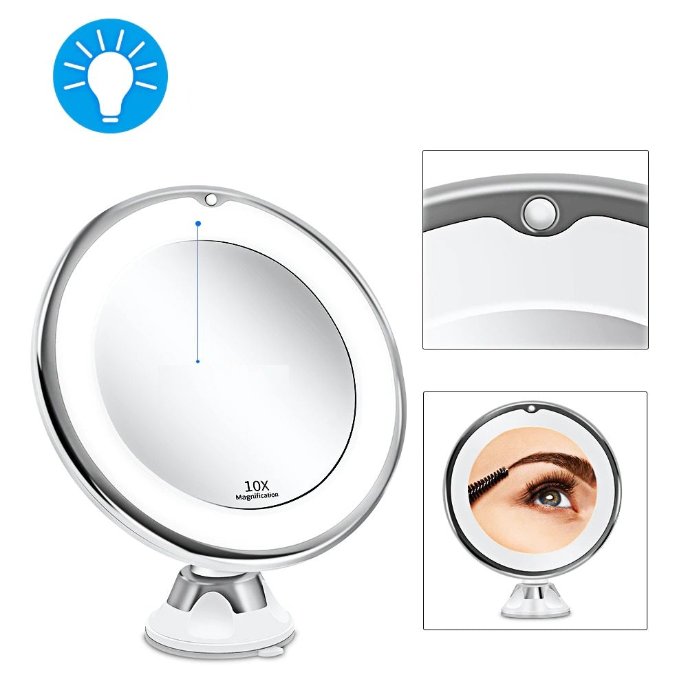Naya Vault| Cosmetic mirror with lighting – LED makeup mirror with magnification function