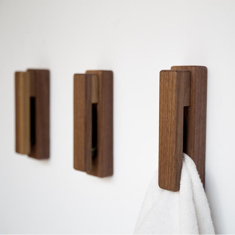 Naya Vault | Nordic Wooden Towel Holder for the Bathroom