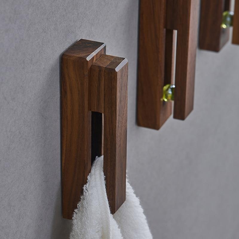 Naya Vault | Nordic Wooden Towel Holder for the Bathroom