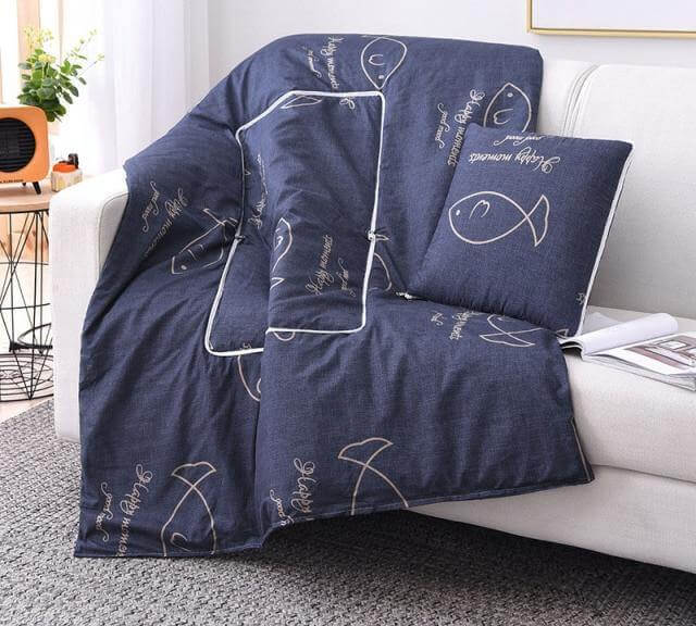 BowLift | 2In1 Colorful Cartoon Pillow Blanket