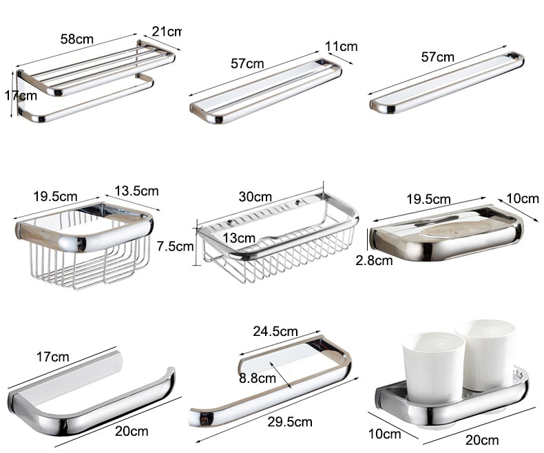 Naya Vault | Original Bathroom Hardware Set